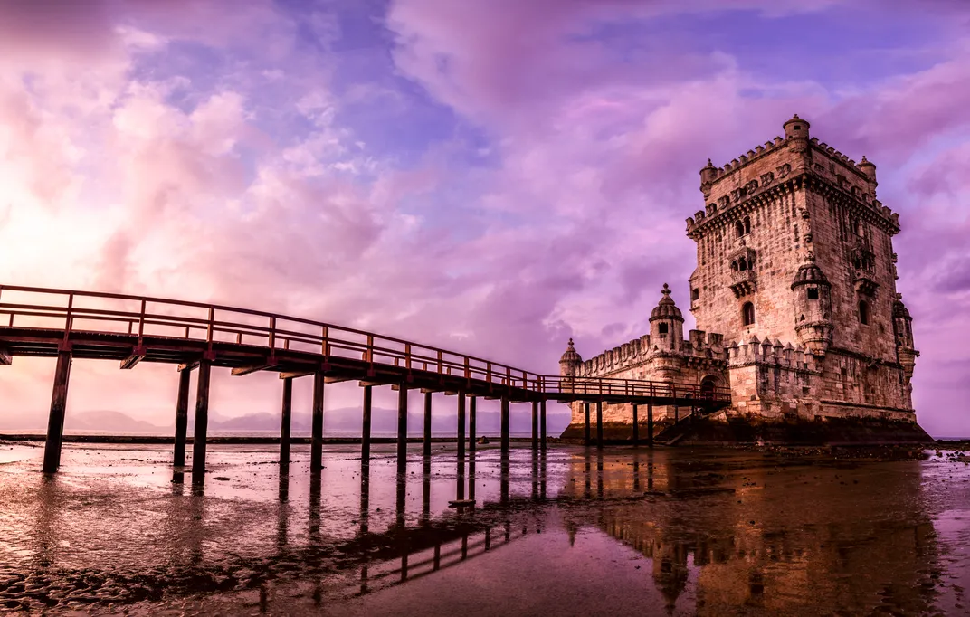 The iconic Belém Tower