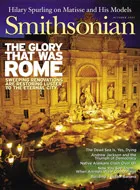 Cover of Smithsonian magazine issue from October 2005
