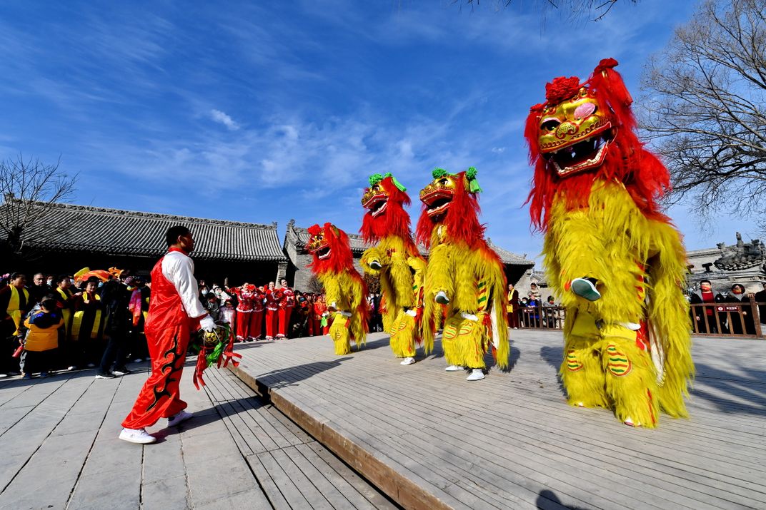 essay about lion dance