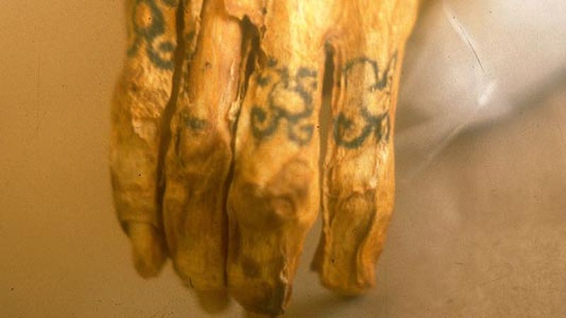 ancient egyptian tattoos history