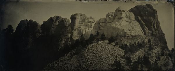 Mt Rushmore tintype thumbnail