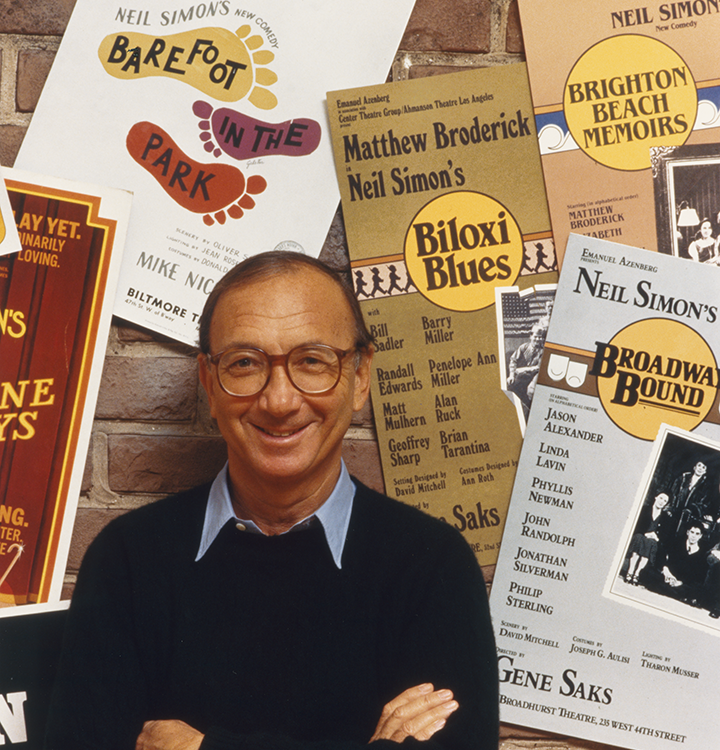 Neil Simon by David Hume Kennerly, 1986. National Portrait Gallery, Smithsonian Institution; Gift of Time magazine; © David Hume Kennerly