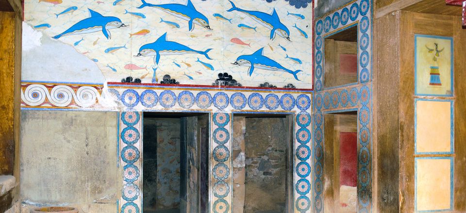  Room at the Palace of Knossos, Crete, Greece 