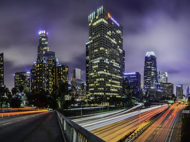 Los Angeles Night Lights Smithsonian Photo Contest Smithsonian Magazine