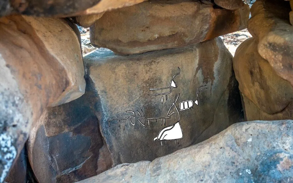 Rock art in Israel