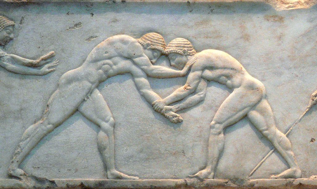 Ancient Greek wrestling