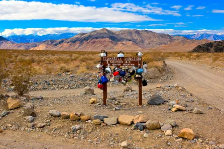 Six miles to Racetrack, a million miles from civilization—except for the tea. 