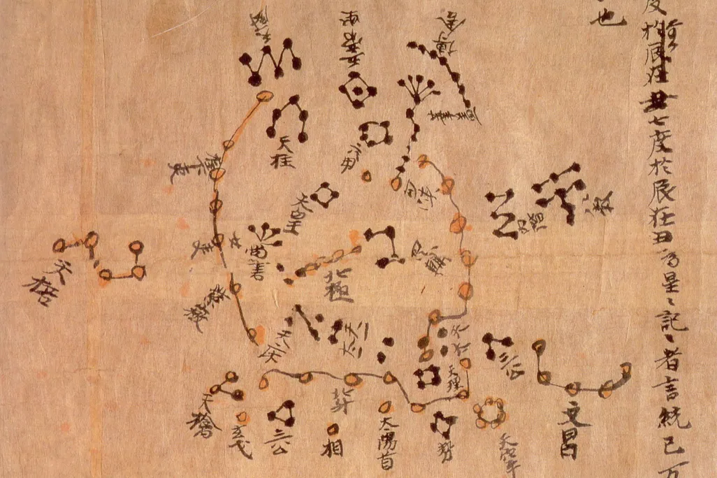 Ancient star map
