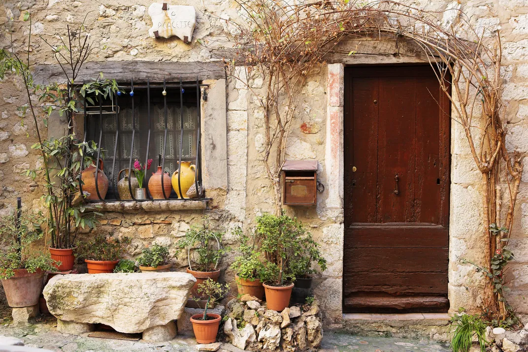 Street scene in St. Paul de Vence