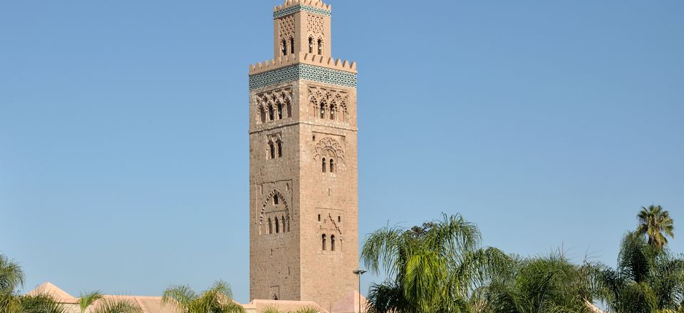  The Kutubiyya Mosque in Marrakech 