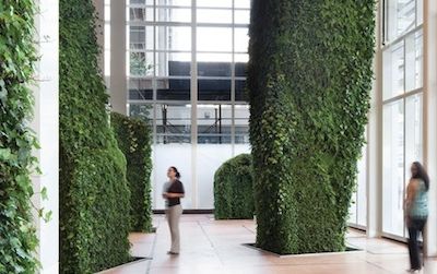 Landscape designer Margie Ruddick’s “Urban Green Room,” the first permanent living indoor installation, helped her win a National Design Award last week.