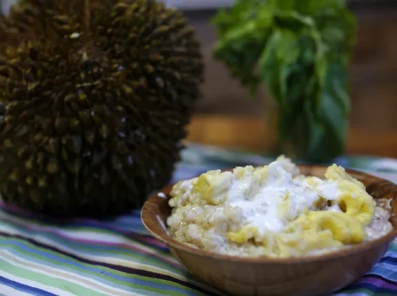 Khao niao durian