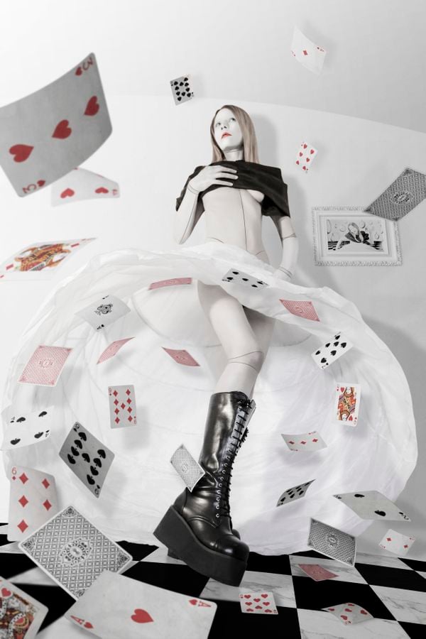 ALICE, LIFE IS WHAT YOU DECIDE - "Swirl of Cards" thumbnail
