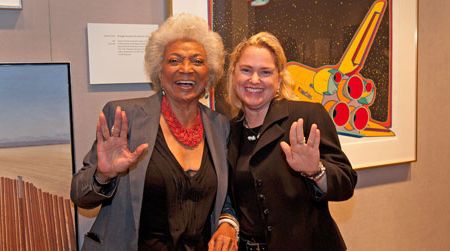 Actress Nichelle Nichols