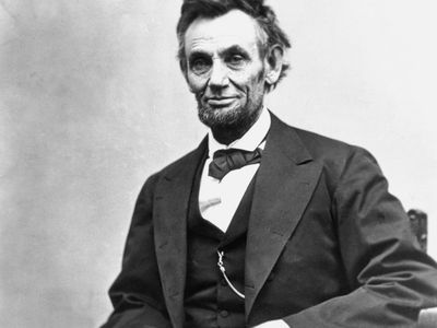 Abraham Lincoln in the year of his death, 1865.