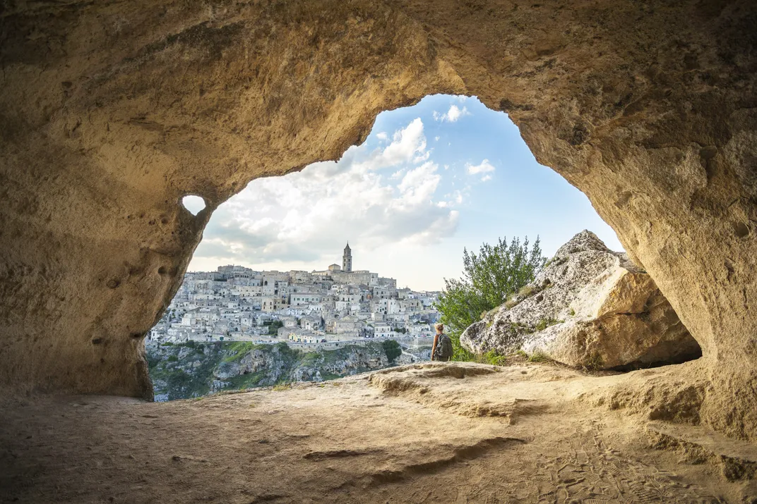 Cave in Matera