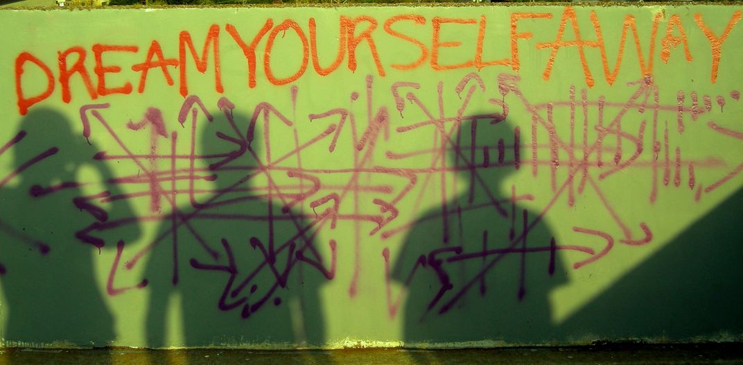 graffiti on a parking garage Smithsonian Photo Contest Smithsonian