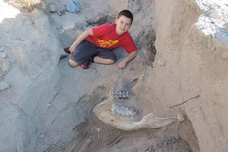 Jude Sparks and his ancient find