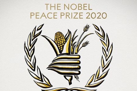The United Nation's World Food Program claimed this year's Nobel Peace Prize.
