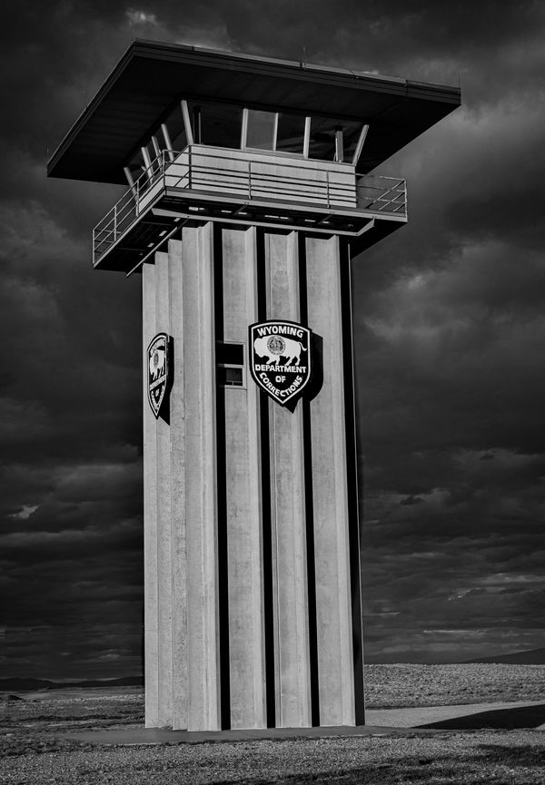 Gun tower at the Wyoming State Penitentiary thumbnail
