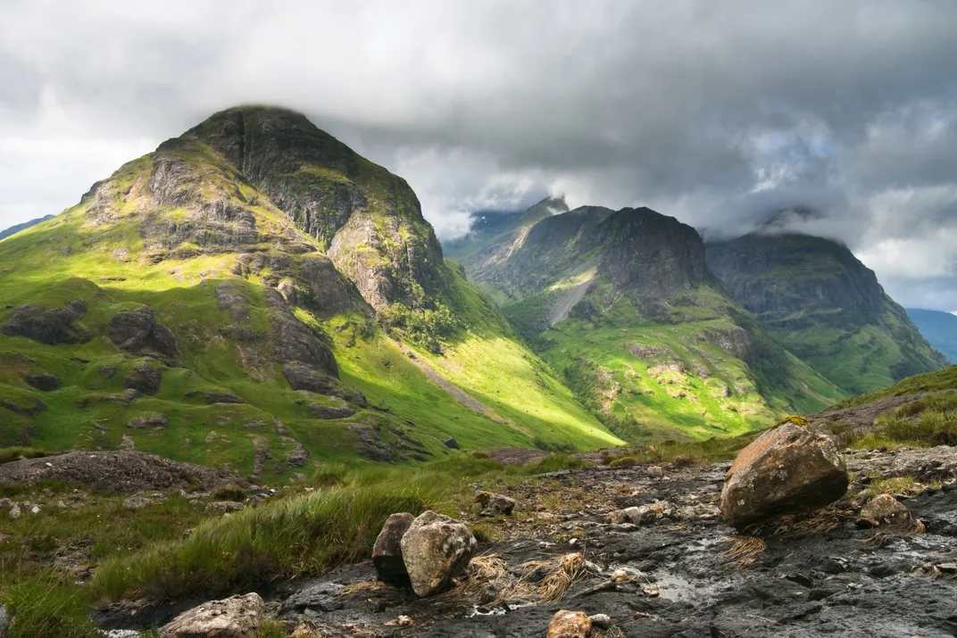 The brooding landscape of Glencoe