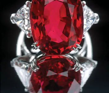 At 23.1 carats, the gem is one of the largest Burmese rubies in the world.