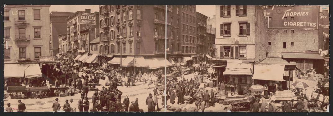Hester Street in Manhattan’s Lower East Side
