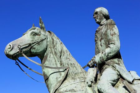 Bernardo de Galvez Statue, Central Business District, New Orleans, Louisiana