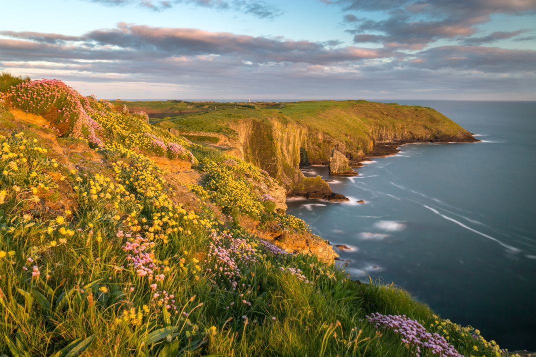 The coast near Kinsale, Ireland