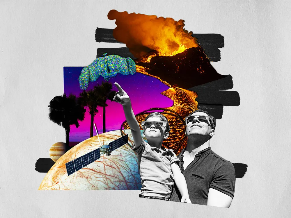 Science Photo Collage