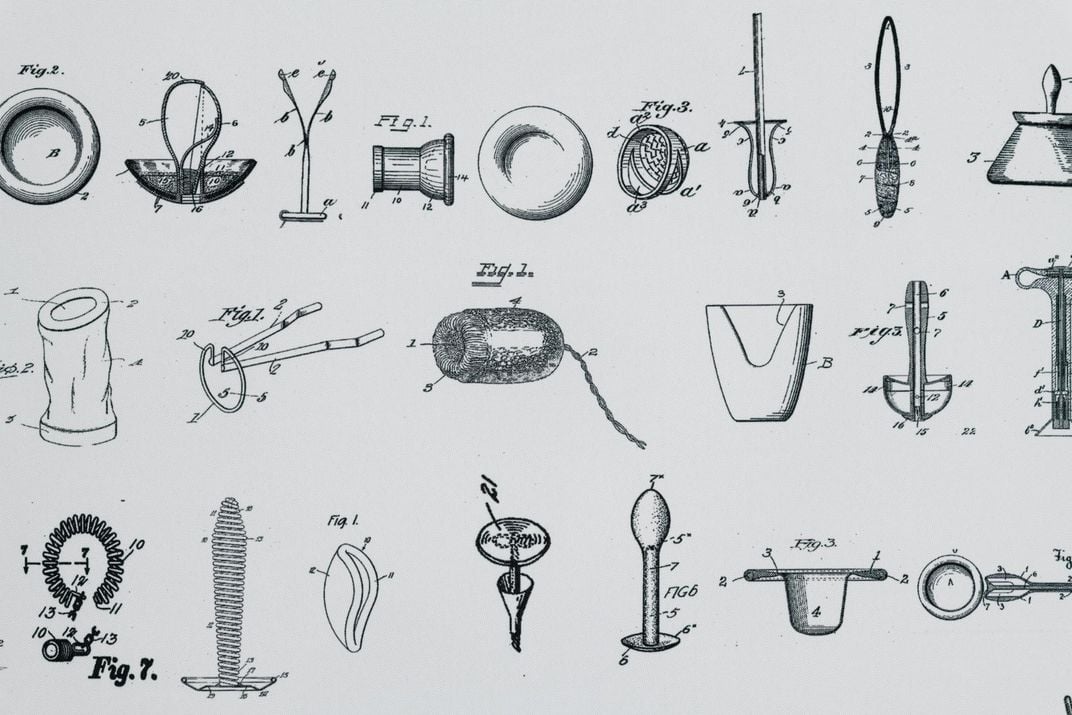 Martha Poggioli’s “Incomplete Patent Chronology, 1838–2021,” 2018-ongoing