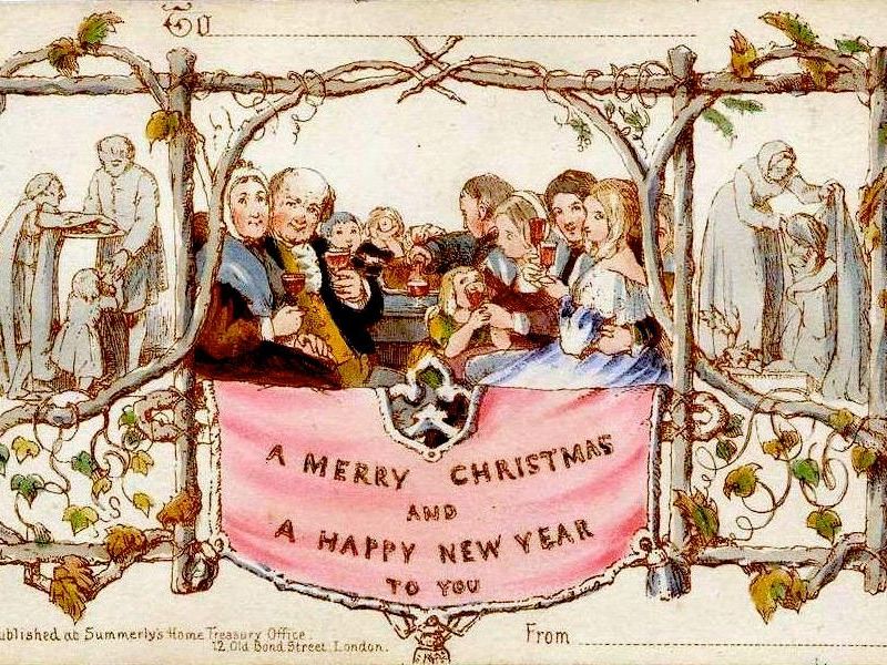 The History of the Christmas Card, History