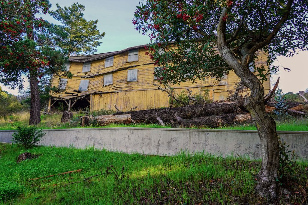Military barrack built during WWII when the military used the site of the former Angel Island Immigration Station to hold POWs from Germany, Italy, and Japan.