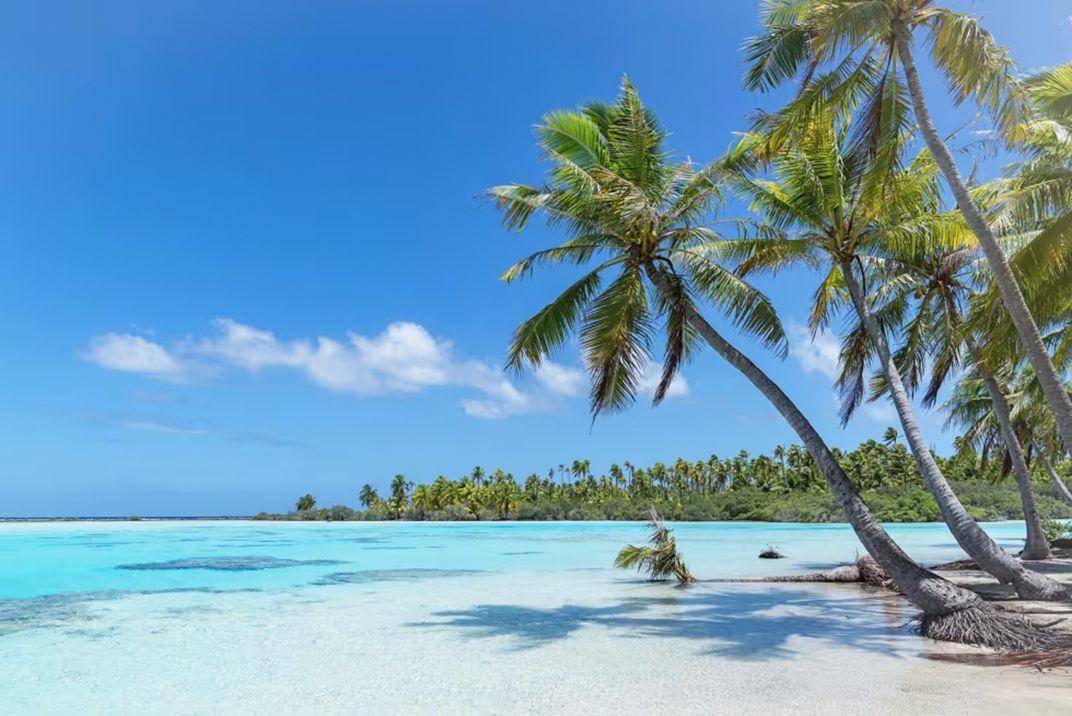 Beach in Tahiti