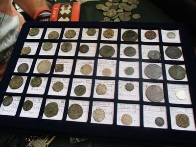 Coins recovered during Operation Pandora