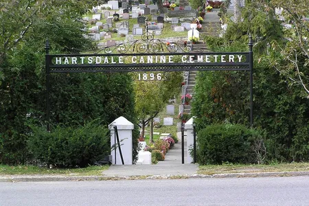 Hartsdale is the world's oldest operating pet cemetery. 