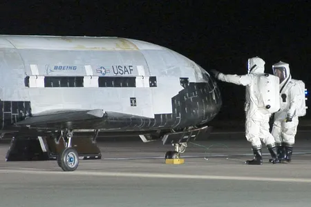 The Air Force's X-37B space plane.