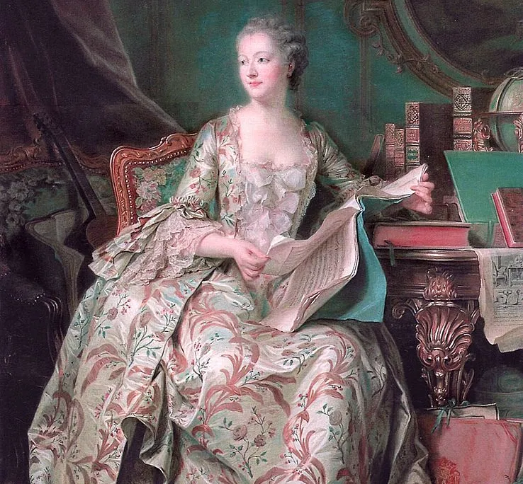 Pompadour portrait