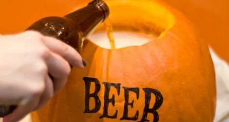 Pumpkins and beer