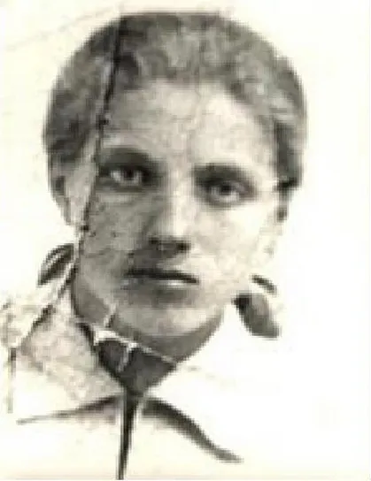The only known photo of Khatyn victim Vanda Yaskevich