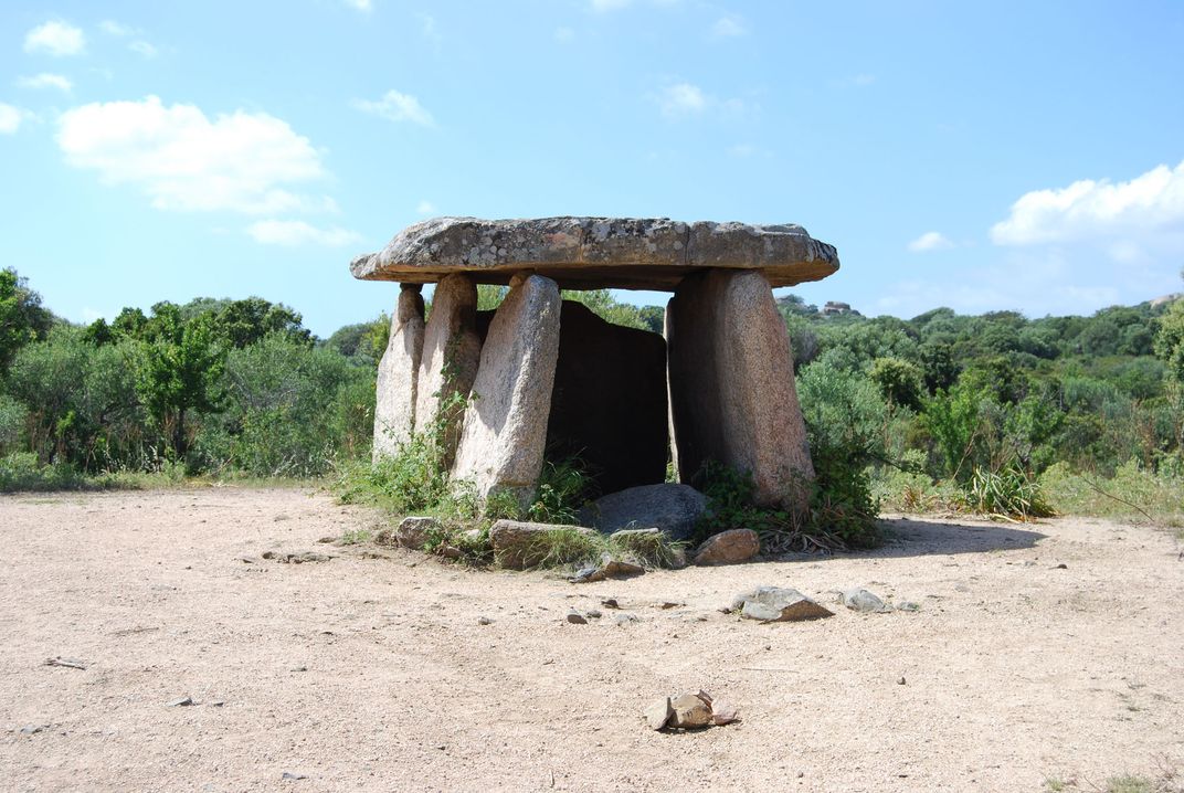 Megalithic grave Corsica