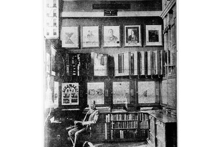 W.E.B. Du Bois at the 1900 Paris Exposition.