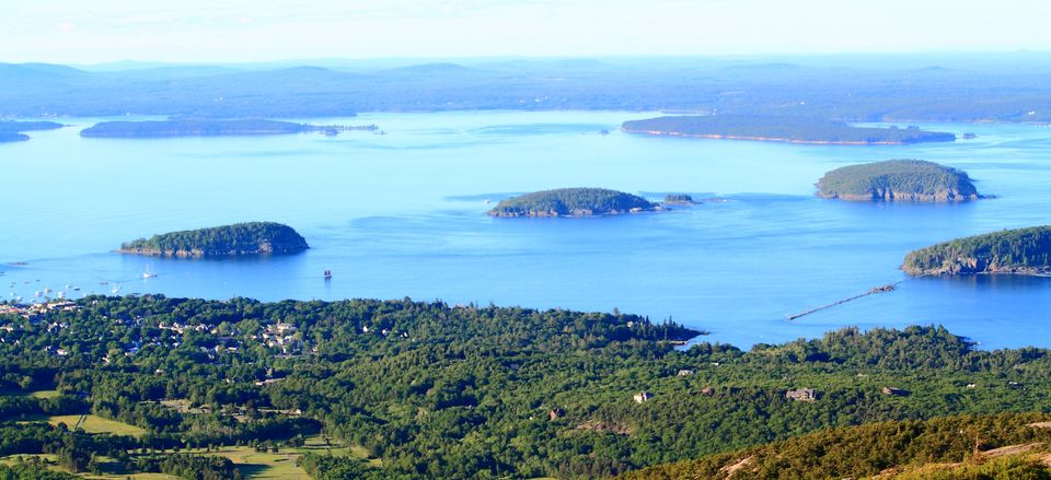  View from Cadillac Mountain, Acadia National Park 