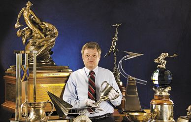 In addition to guarding the National Air and Space Museum’s treasured trophies, Alex Spencer is responsible for the British military aircraft holdings, and the 13,000 artifacts that make up the flight matériel collection.
