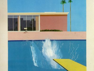 David Hockney’s A Bigger Splash, 1967