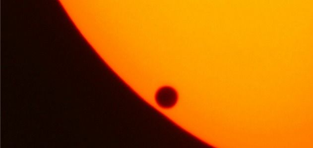 The previous transit of Venus in front of the sun was in 2004, pictured above. The next won't be until 2117.