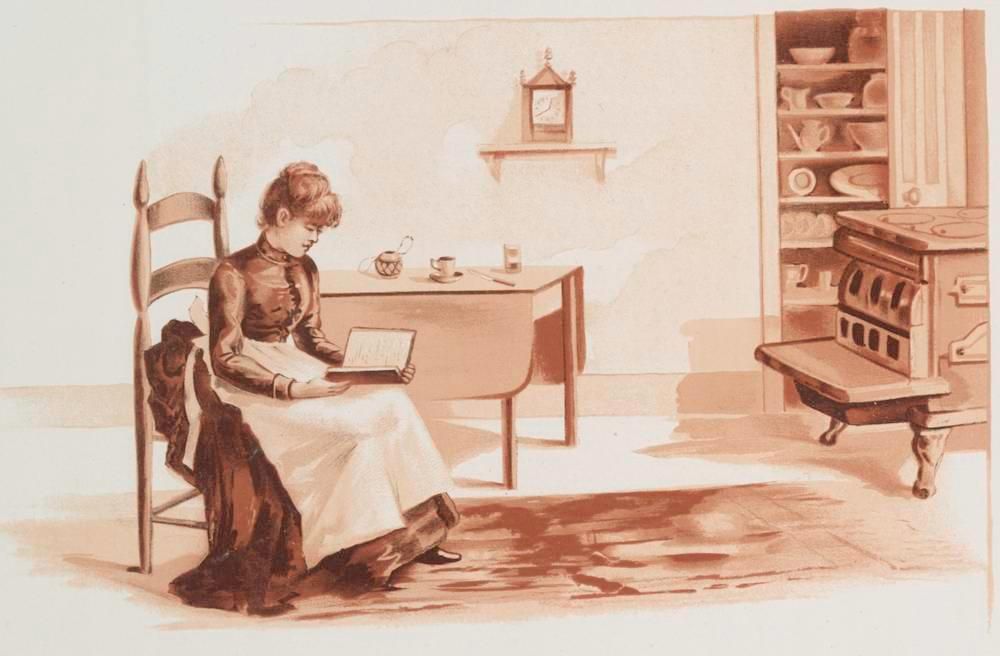 The recipes in late 19th-century American cookbooks