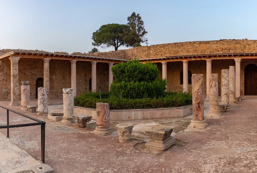 Roman village in Carthage, Tunisia