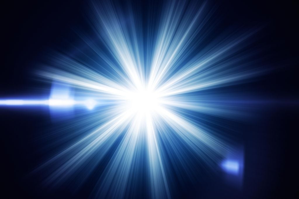 FLash of light