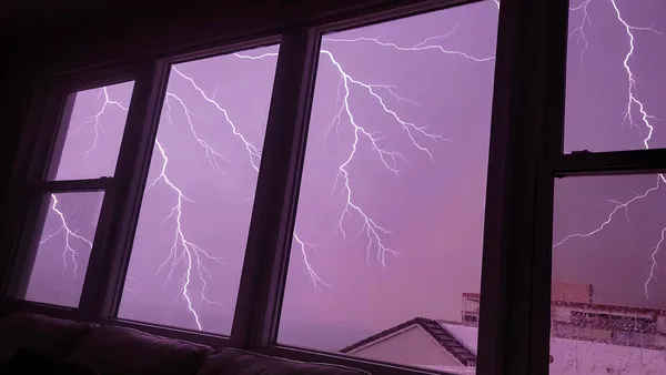 Framed Fury: Window to the Violet Storm thumbnail